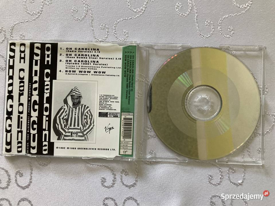 Płyta Cd Maxi Cd Single Shaggy Oh Carolina Lata Płyty i kasety