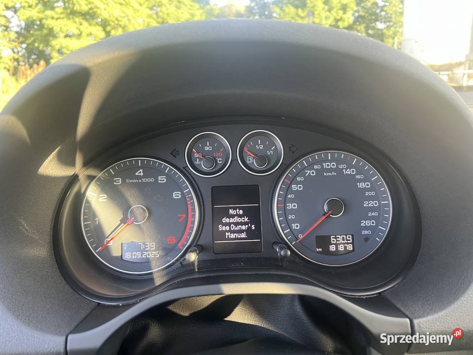 Audi A3 8P Mieścisko