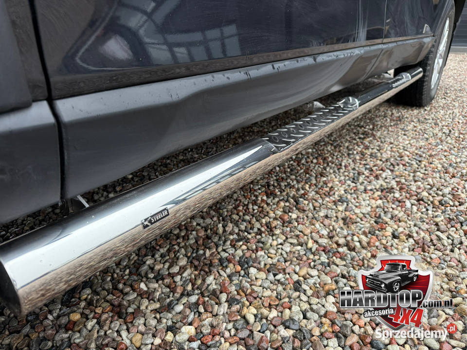 Stopnie Boczne Orurowanie chrom wyżłobienie Progi Pasłęk