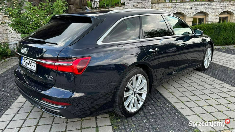 Audi A6 Avant 40Tdi mHEV 204 Quattro Przebieg 80 przyciemniane szyby Słomniki sprzedam
