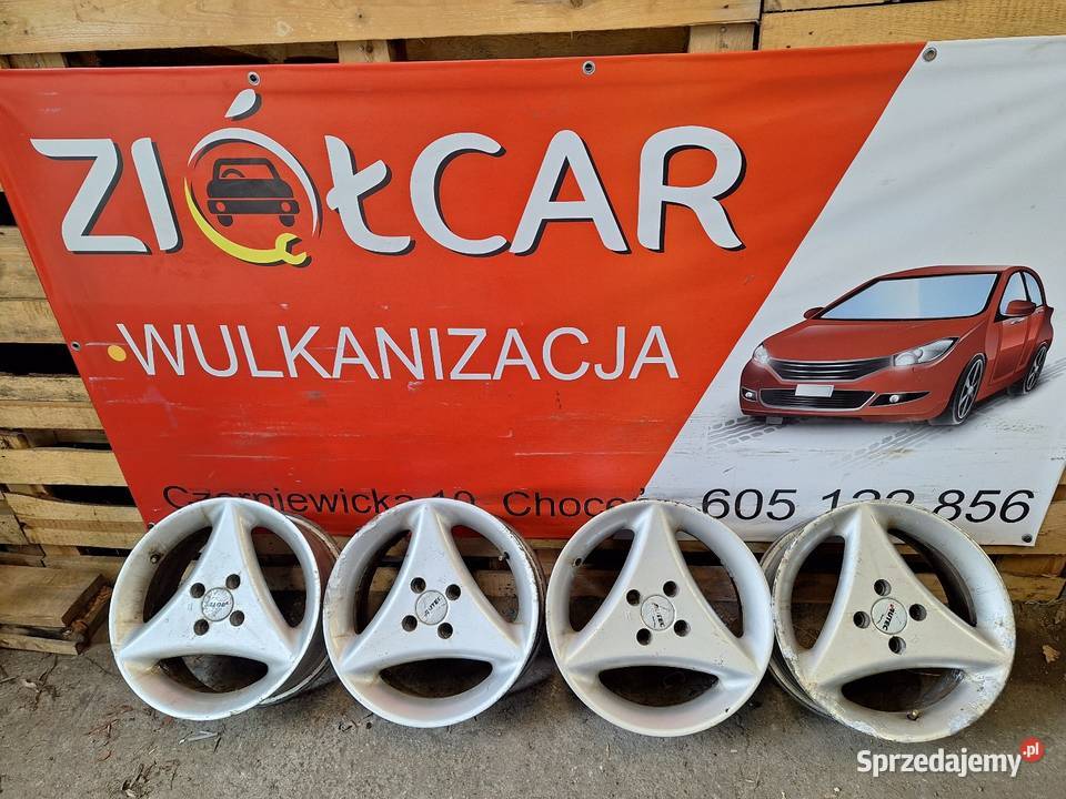 Alufelgi 4x100 15 ET35 3ramienne VW Renault Opel Choceń