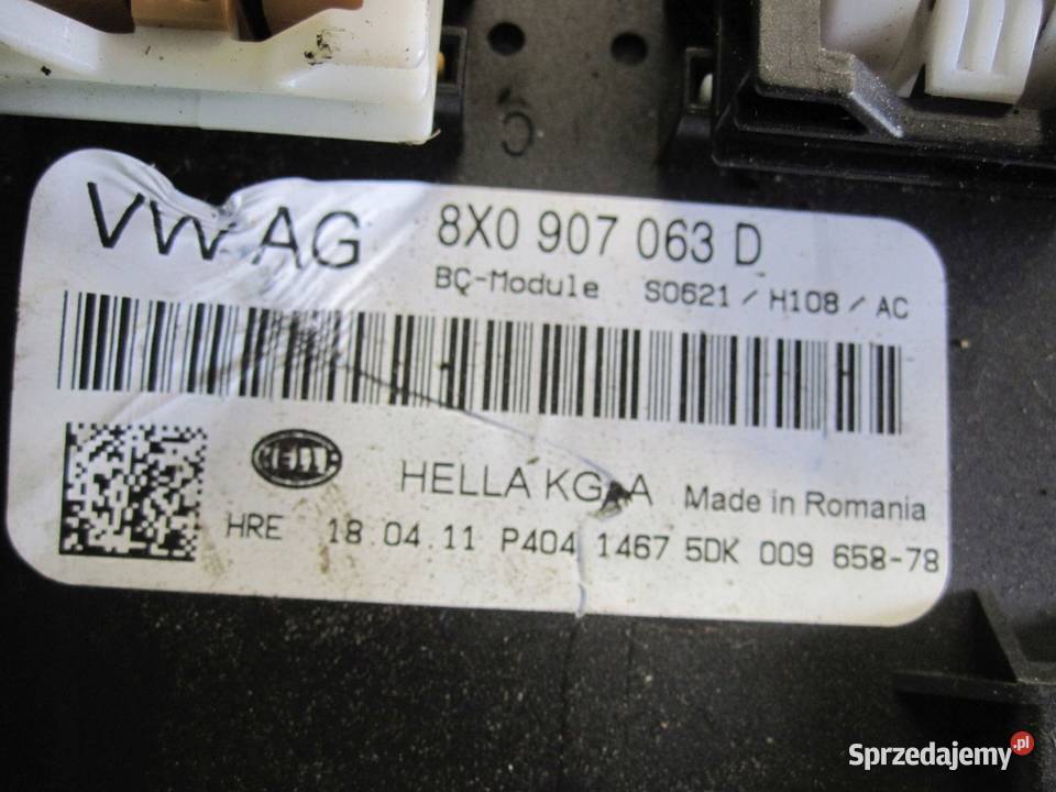 AUDI A1 moduł komfortu 8X0907063D Kielce sprzedam