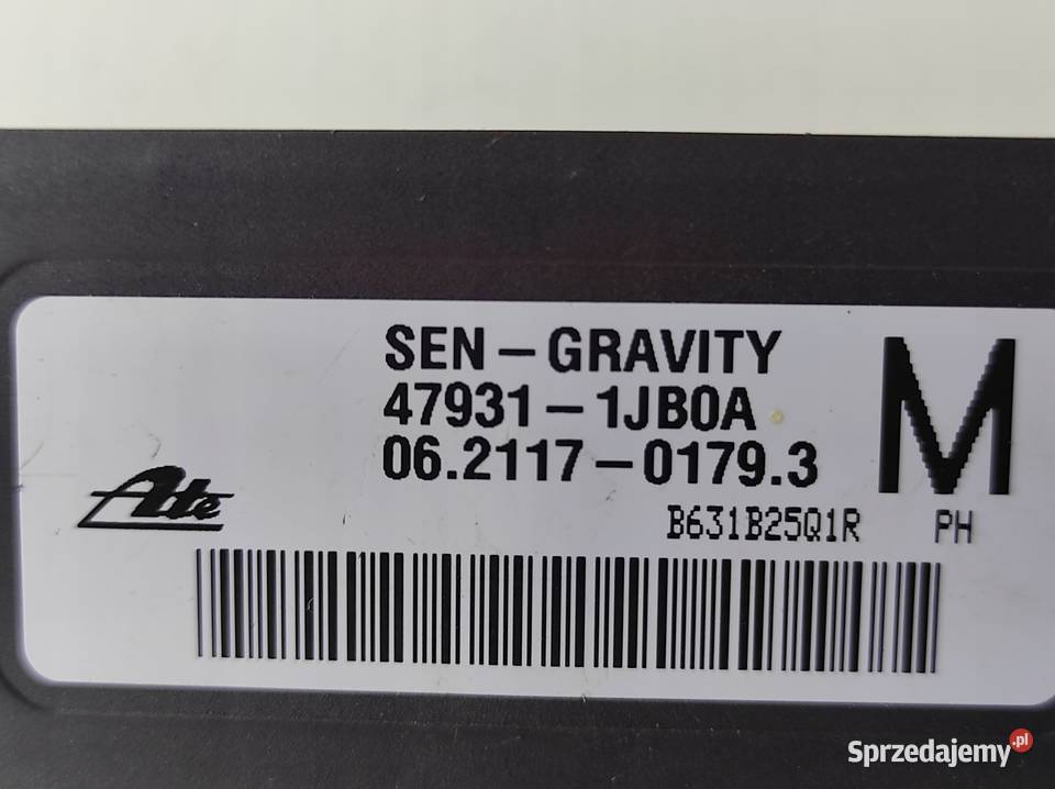 CZUJNIK GRAWITACJI ESP NISSAN MURANO ARMADA Nowy Tomyśl sprzedam