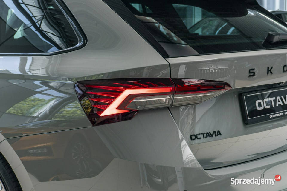 koda Octavia Combi Sportline 15 TSI mHEV 150 DSG szary Octavia Łódź sprzedam