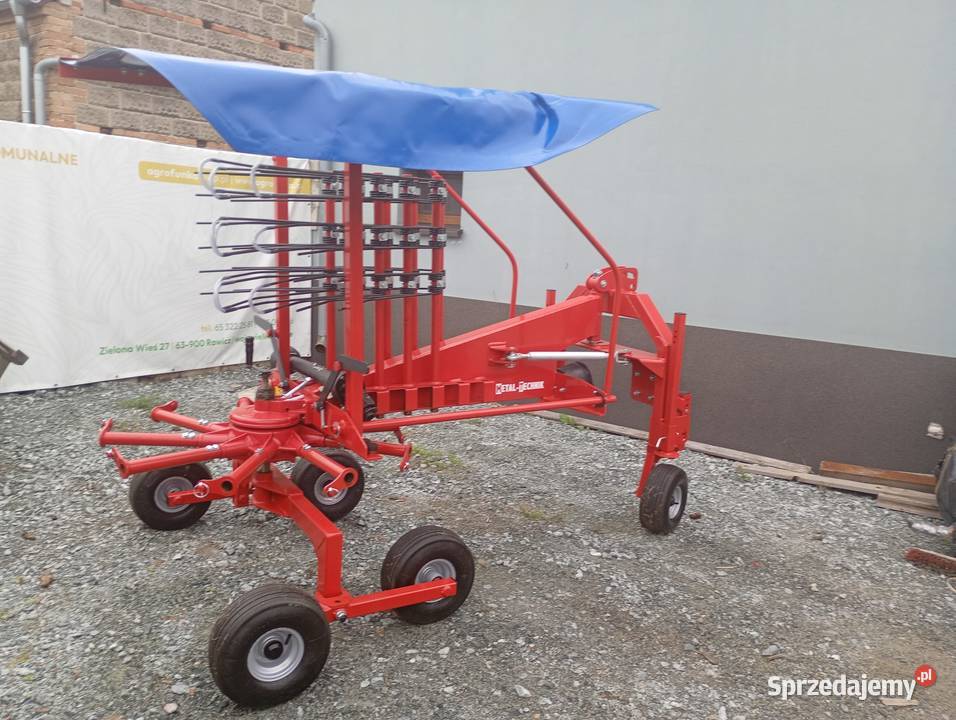 Zgrabiarka karuzelowa 3500 mm firmy Metal nieuszkodzony wielkopolskie