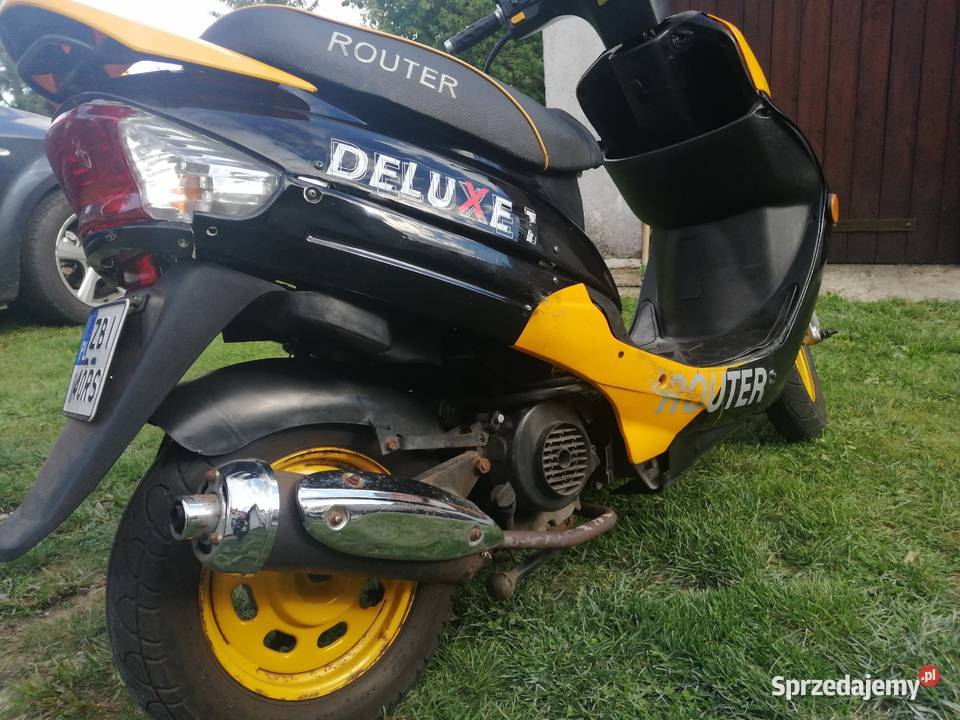 Skuter router deluxe 1 benzyna sprzedam