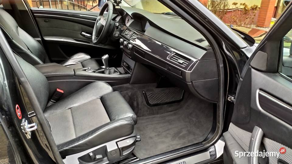 BMW E60 Sedan Czarny Lift BiXenon Logic7 Alu sprzedam