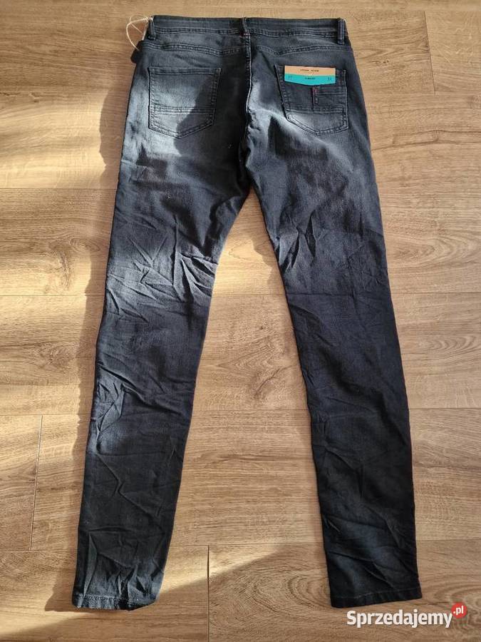 Spodnie jeansowe House fit męskie czarny Ostrołęka