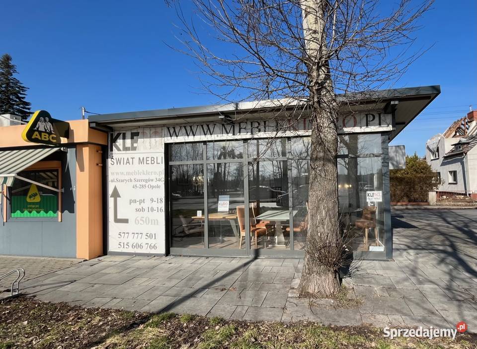 Sprzedam Pawilon handlowousługowy wolnostojący Opole