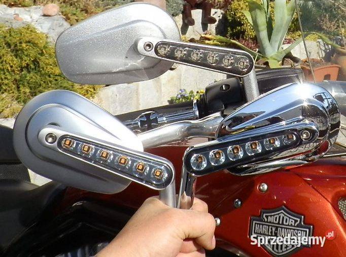 Lusterka mat chrom HarleyDavidson VROD Muscle Wrocław