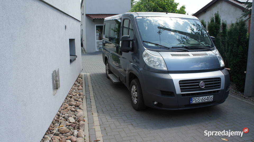 FIAT Ducato PANORAMA 9 osób 23 MultiJet 120 koni Gostyń sprzedam