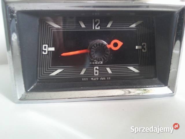 Tarcza zegarka Kienzle VDO 8 Tag Mercedes 190 SL Liczniki i zegary