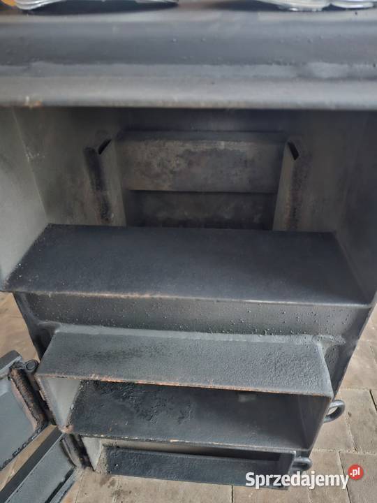 Piec nadmuchowy 25 kW duże palenisko solidny Rybnik