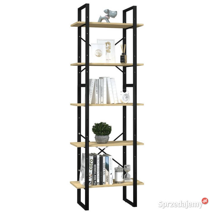 5poziomowy regał na książki 60x30x175 lite Warszawa