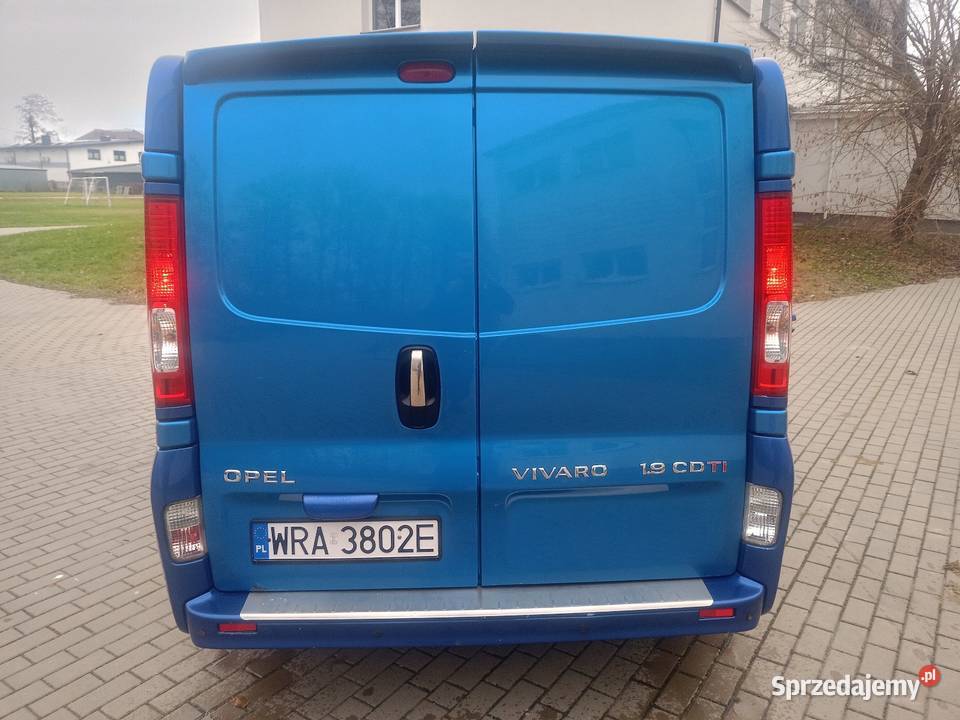 Opel Vivaro Napęd przednia oś lubelskie Kłodnica