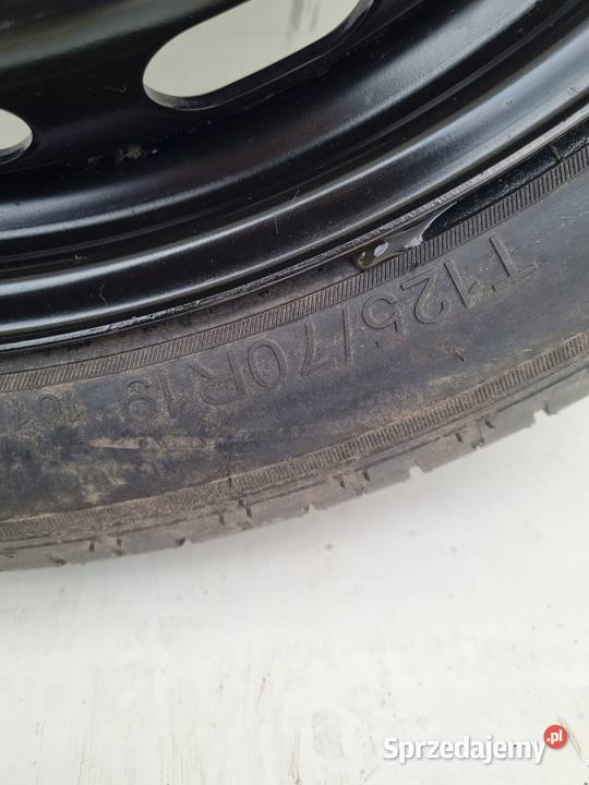 KOŁO ZAPASOWE DOJAZDOWE Volvo XC90 II XC60 II Rudka