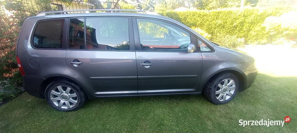 Śliczny VW Touran zamiana komputer pokładowy Touran Paczków