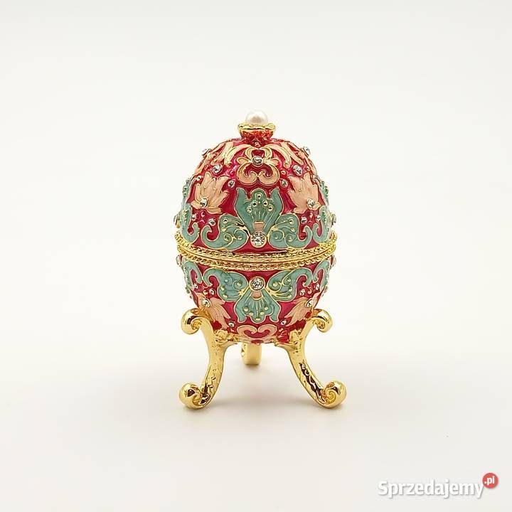 Jajko jajo faberge pojemniki szkatułka śląskie Zawiercie sprzedam