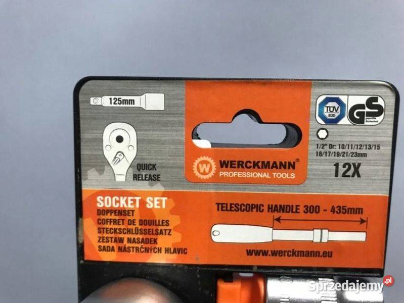 DUŻA GRZECHOTKA Z NASADKAMI WERCKMANN X12 lubelskie Zamość sprzedam