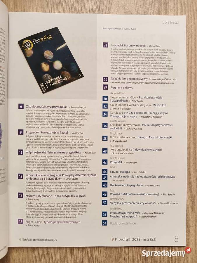 Filozofuj Magazyn popularyzujący filozofię 52023 miękka Książki i Podręczniki małopolskie Kraków