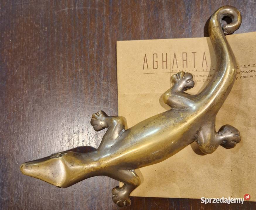 FIGURKA JASZCZURKA Figura rzeźba z Agharta lubelskie sprzedam