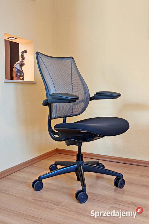 Fotel biurowy krzesło Humanscale Liberty stan 47cm Fotele i krzesła obrotowe