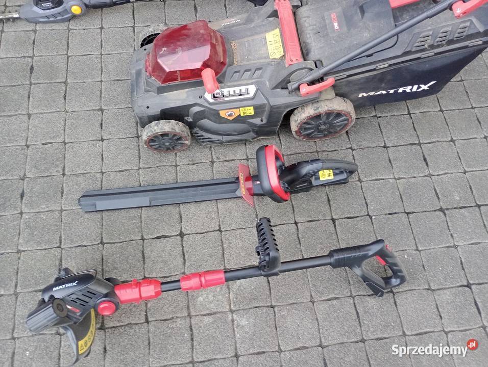 Narzędzia ogrodowe akumulatorowe