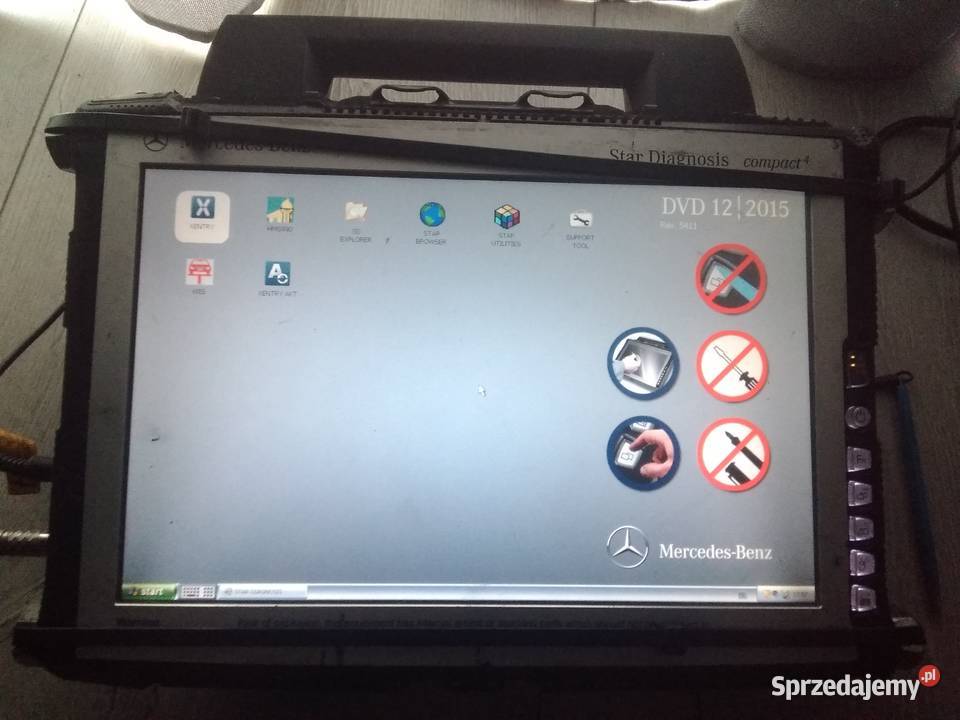 Mercedes SDconnect star diagnosis komputer pomorskie