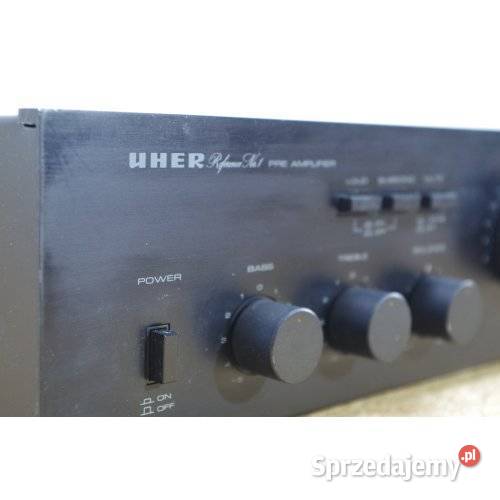 Uher LA1000 Reference No1 przedwzmacniacz stereo Wzmacniacze i pokrewne śląskie