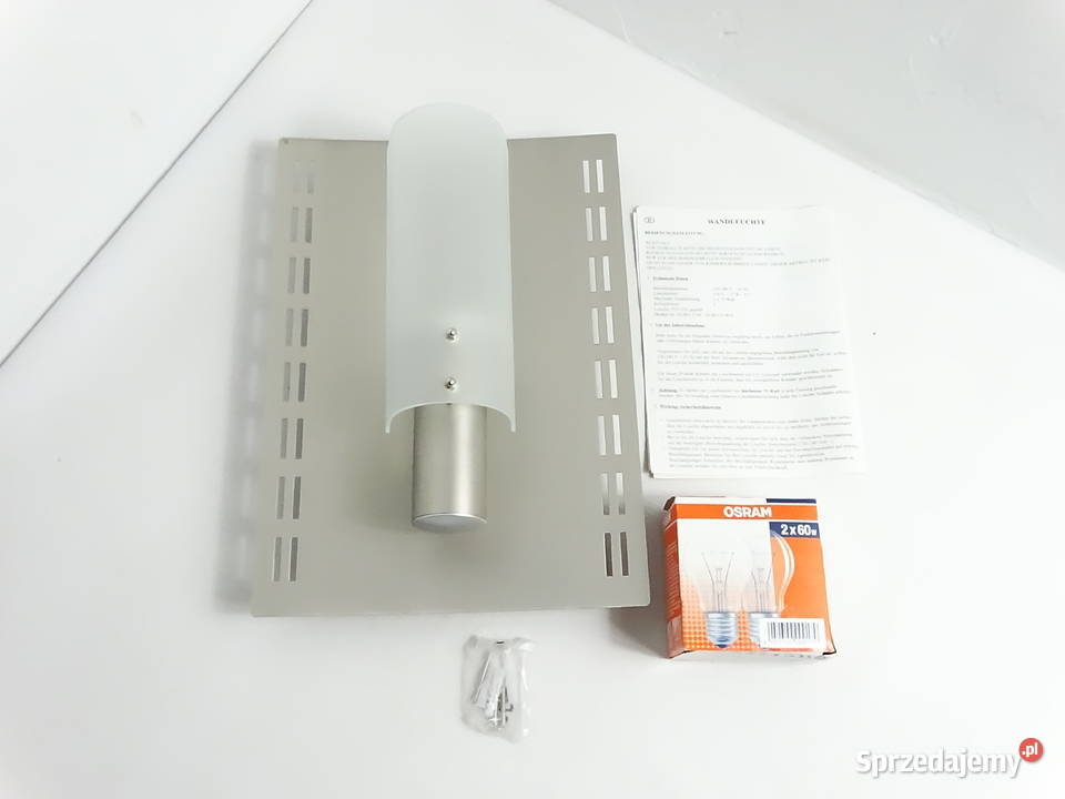 Wózkas Lampy Ściennej Stylowa i Nowoczesna Nowa Biłgoraj