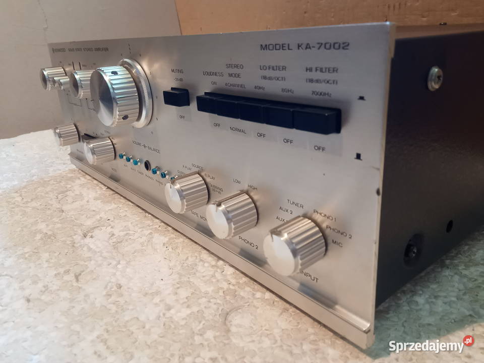 KENWOOD KA7002 Wzmacniacze i pokrewne Elektronika Poznań
