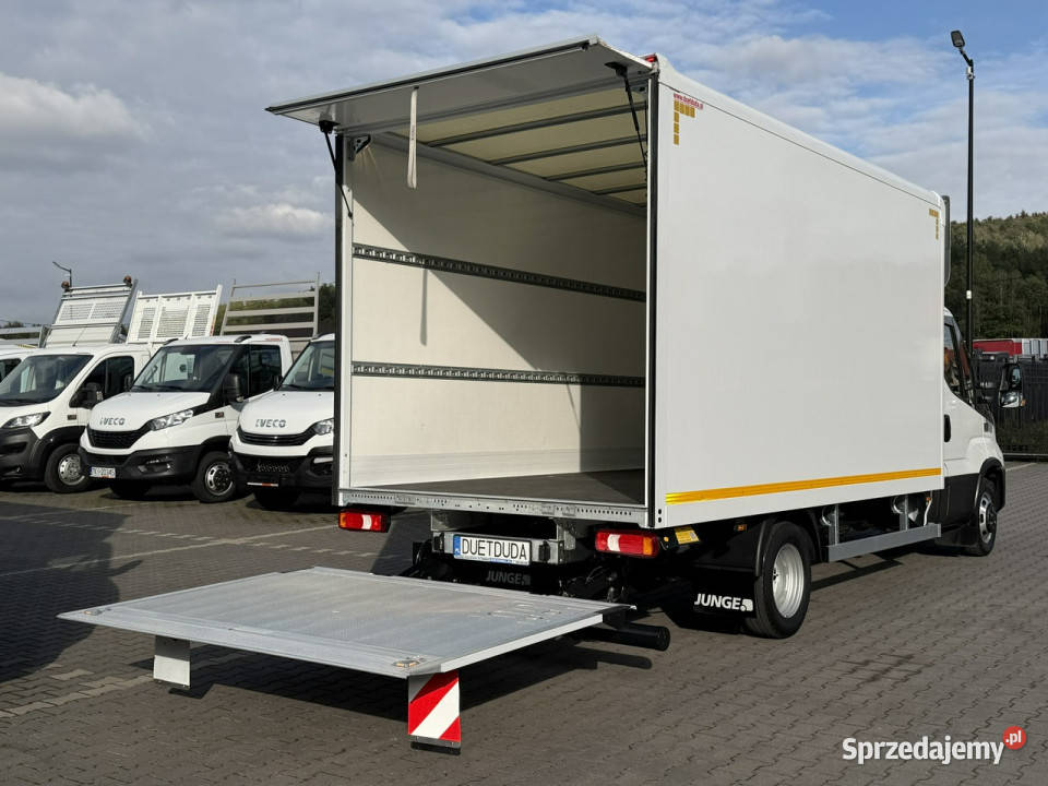 Iveco Daily 35C16 V Kontener Winda Na Bliźniaku manualna Widełki