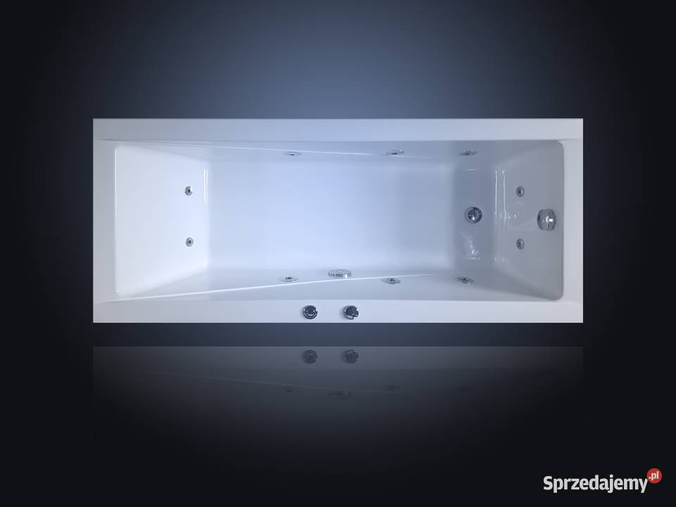 Wanna Modern z hyydromasażem Basic pneumatic Nadarzyn