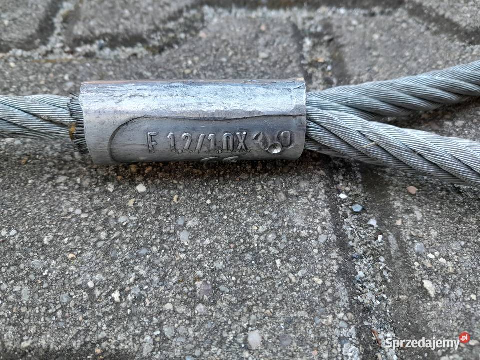 Zawiesie linowe jednocięgnowe pętlowe 12 10 L10 Polkowice