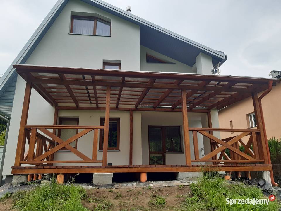 Taras przydomowy Z15 taras Zadaszenie tarasu Przemyśl