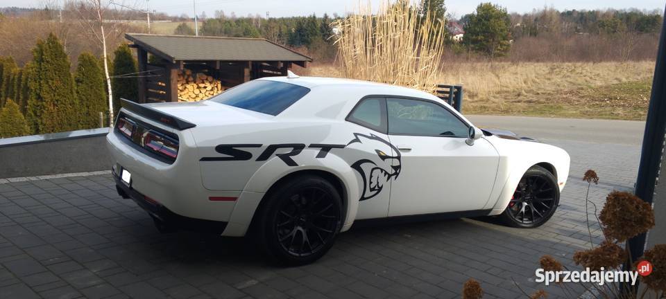 Dodge Challenger SRT HellCat 717 MANUAL widebody Częstochowa