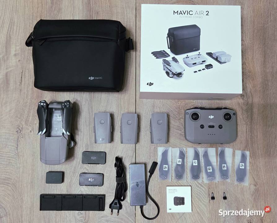 Dron Dji Air 2 Fly More Combo Super Stan