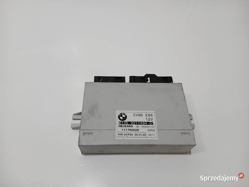 MODUŁ STEROWNIK DACHU CABRIO BMW E88 9211494 lubelskie Strzyżewice