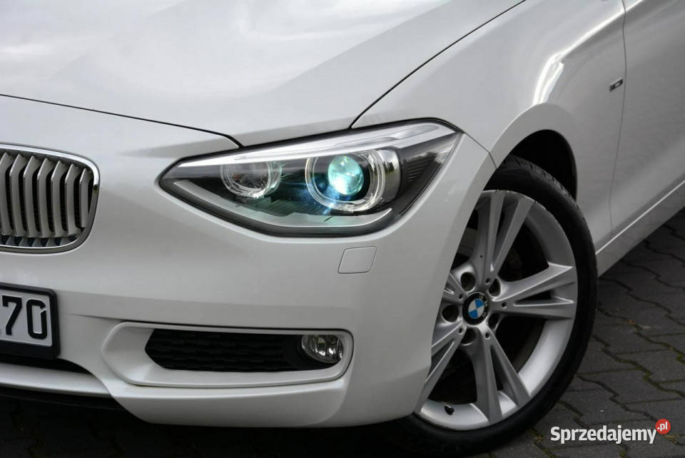 BMW 125 Duża Navi Android Auto CarPlay BiXenon elektrochrom. lusterka boczne Ostrów Mazowiecka