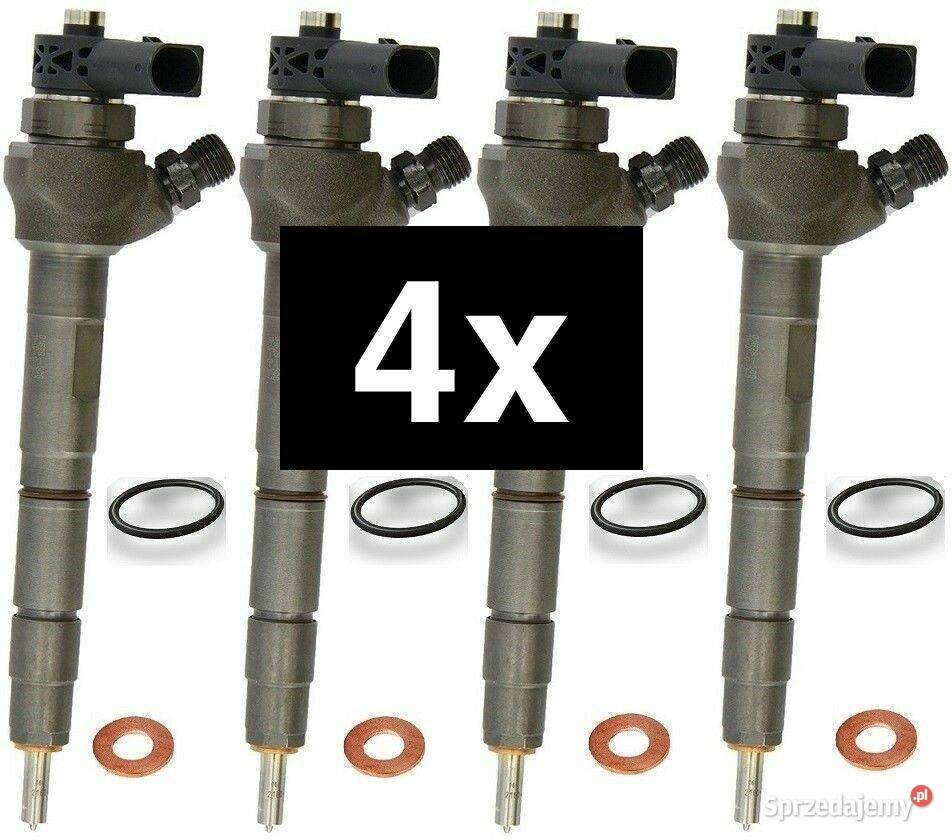 4x Wtryskiwacz 20 TDI Audi VW 0445110647