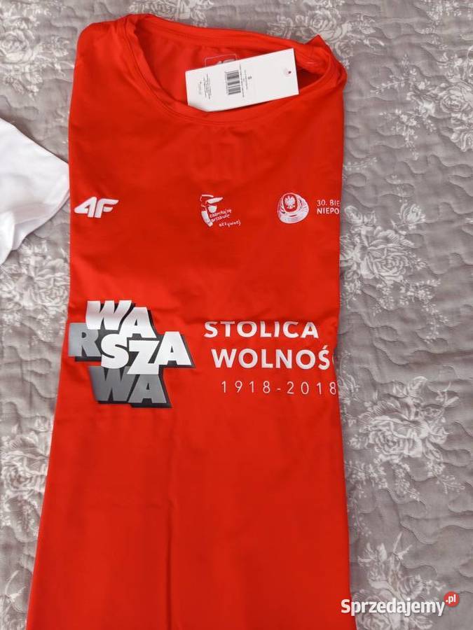 Koszulki z 30 Bieg Warszawski w 100 lat mazowieckie Warszawa