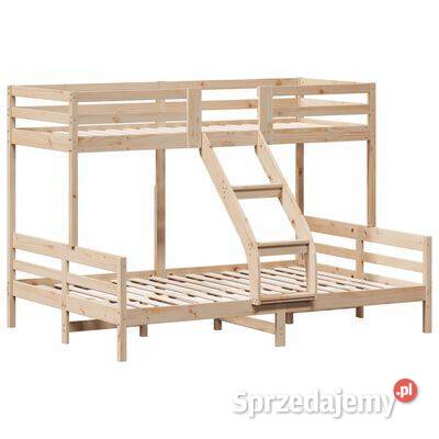 Łóżko piętrowe 80x200140x200 lite drewno Warszawa