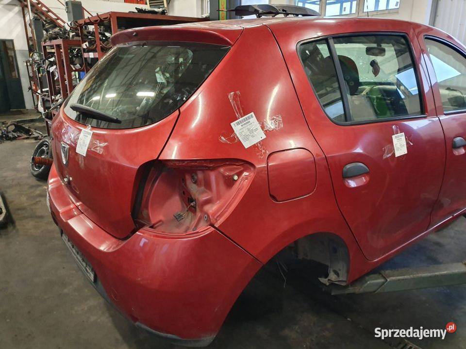 ĆWIARTKA BŁOTNIK PRAWY TYŁ DACIA SANDERO TEB76 osobowe Lipno sprzedam