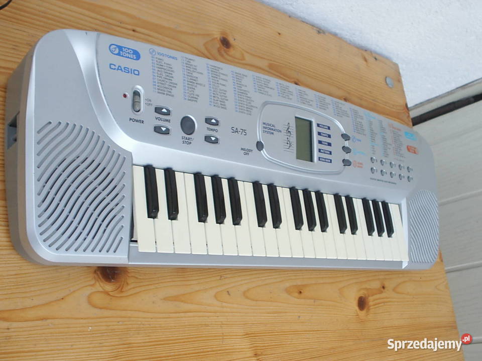 Keyboard dla dzieci Casio SA-75