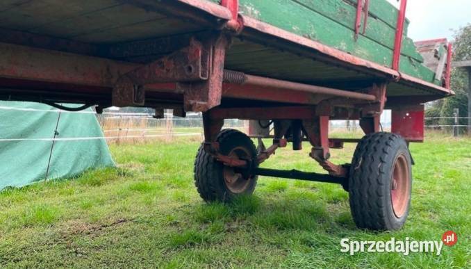 Przyczepa wywrotka niemiecka 57tony na 2 strony Kolnica sprzedam