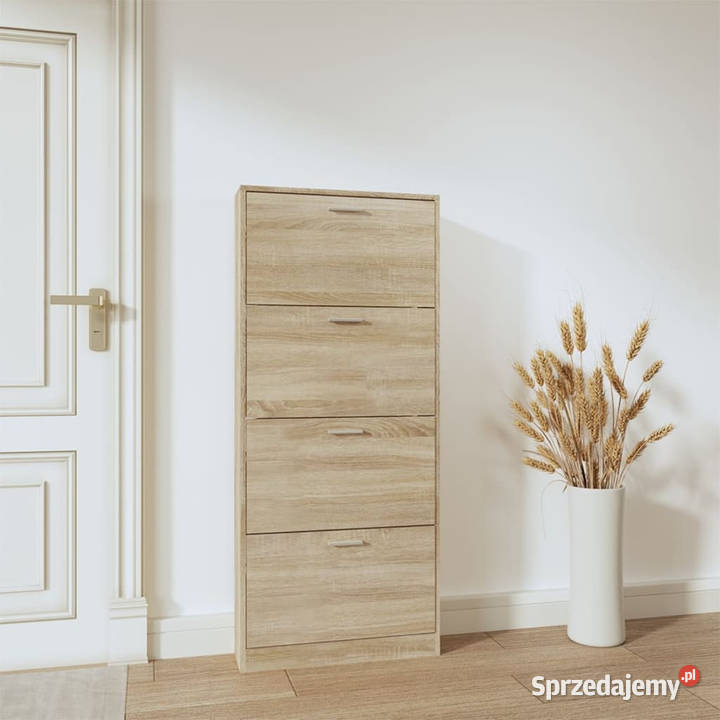 Szafka na buty dąb 59x17x150 materiał Warszawa