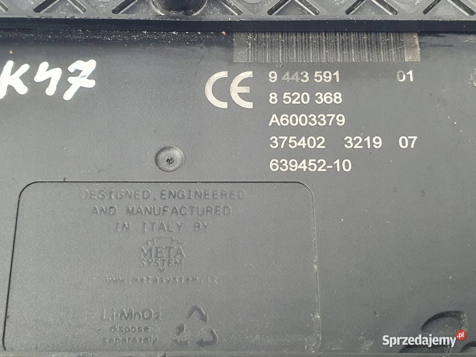 MODUŁ STEROWNIK ALARMU Bmw S 1000 R K47 II 1620 lubelskie Chełm