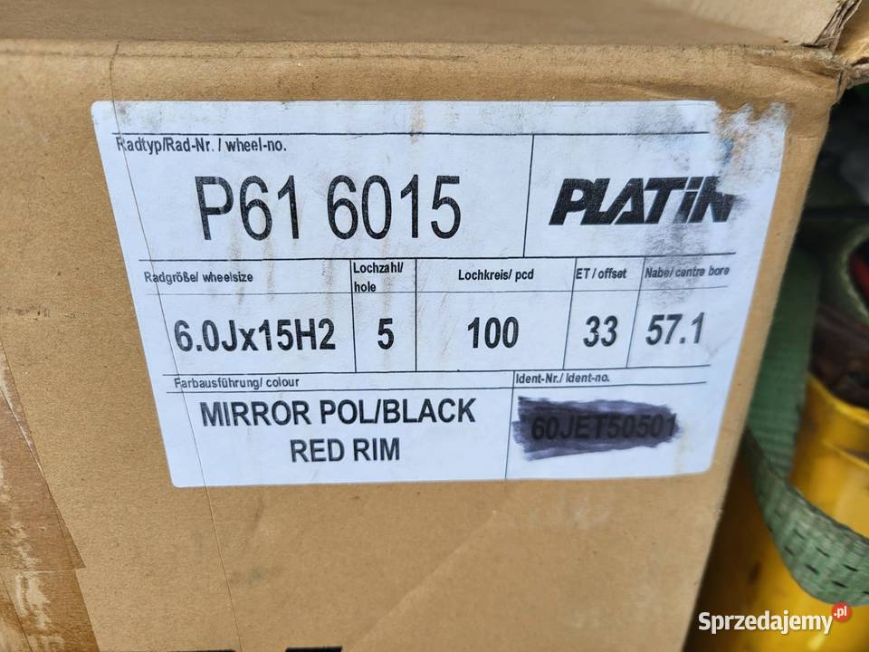 5x100 VW Golf Bora Toyota 15 ET33 Subaru 1955515 Lubań sprzedam