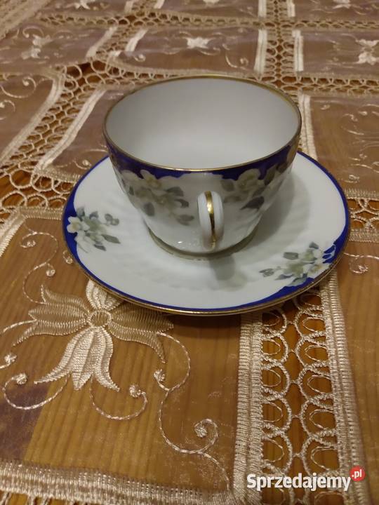 Trio filiżanka Silesia z lat 1914 1922 Szczecinek