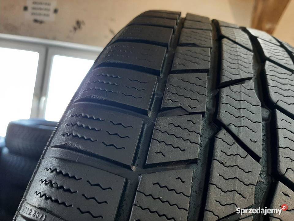 2x Opona UŻYWANA ZIMOWA 20550R17 CONTINENTA 150 Zaścianki